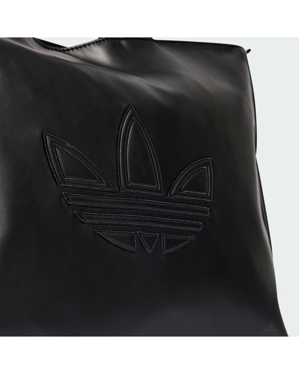 ☆Adidas☆Originals Polyurethane Outline Trefoil Shopper Bag Adidas Original Polyurethane Outline Trefoil Shopper Bag