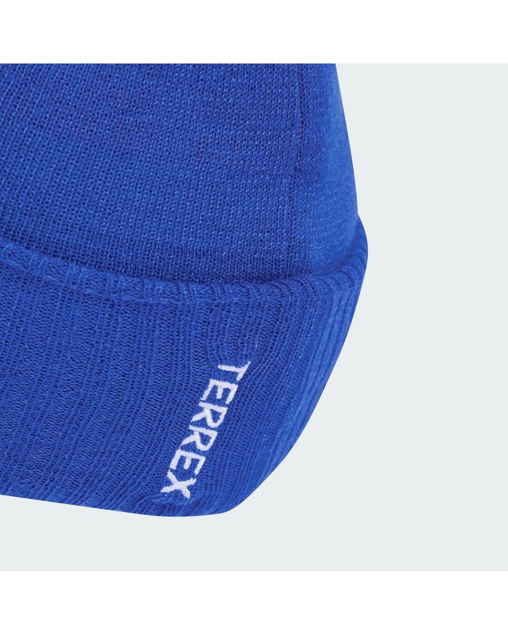 Adidas Blue Terrex Xploric Pom Beanie