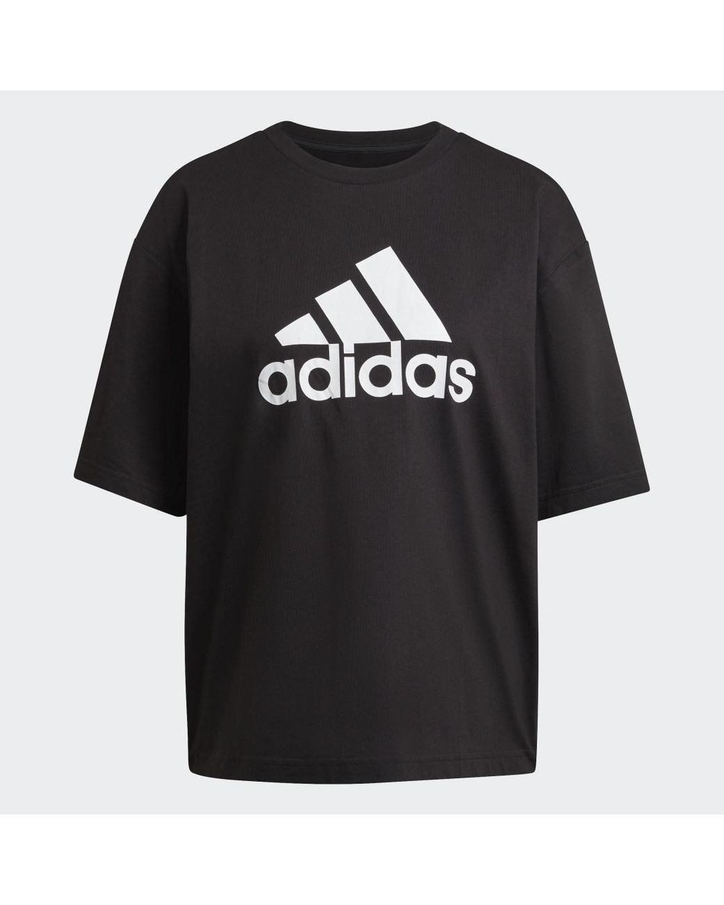 Adidas Black Future Icons Badge Of Sport T-shirt