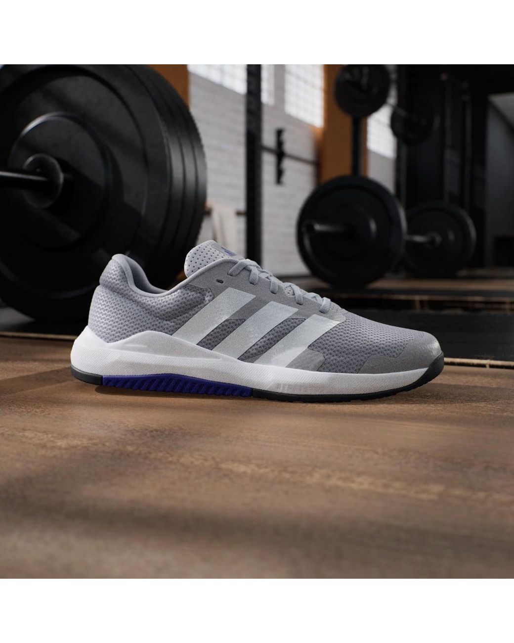 Adidas White Dropset Base Training Shoes for men