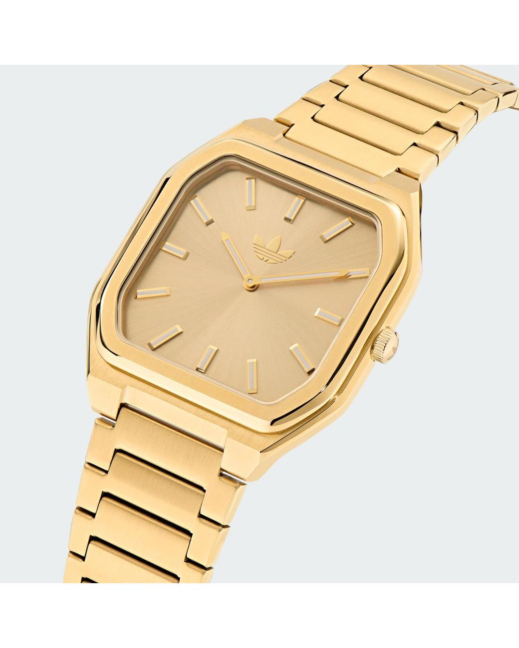 Adidas Metallic City Tech Square M Watch