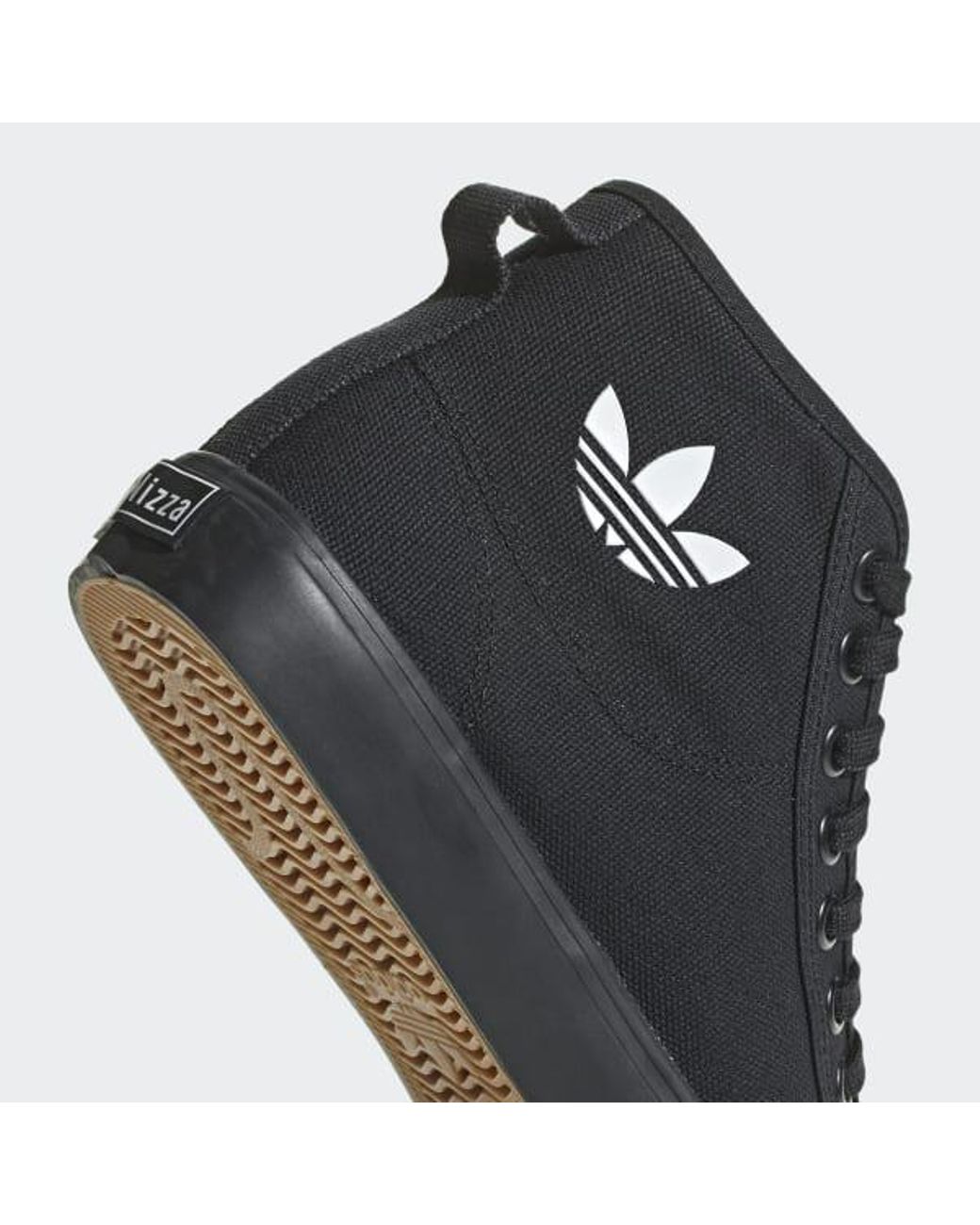adidas nizza high top black