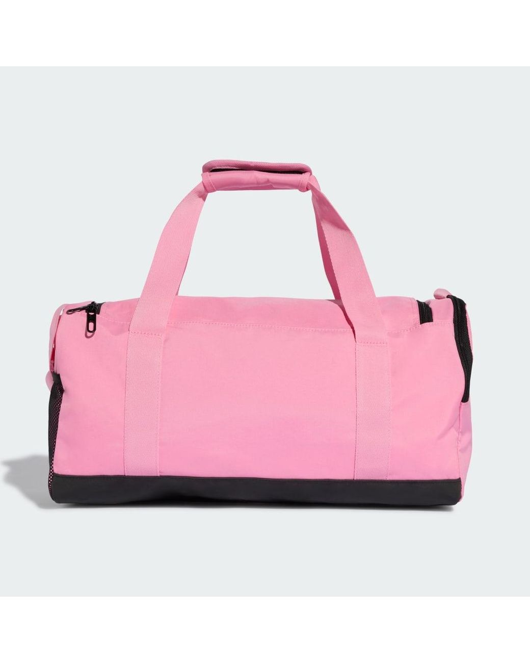 Adidas Pink Linear Duffel Bag Small