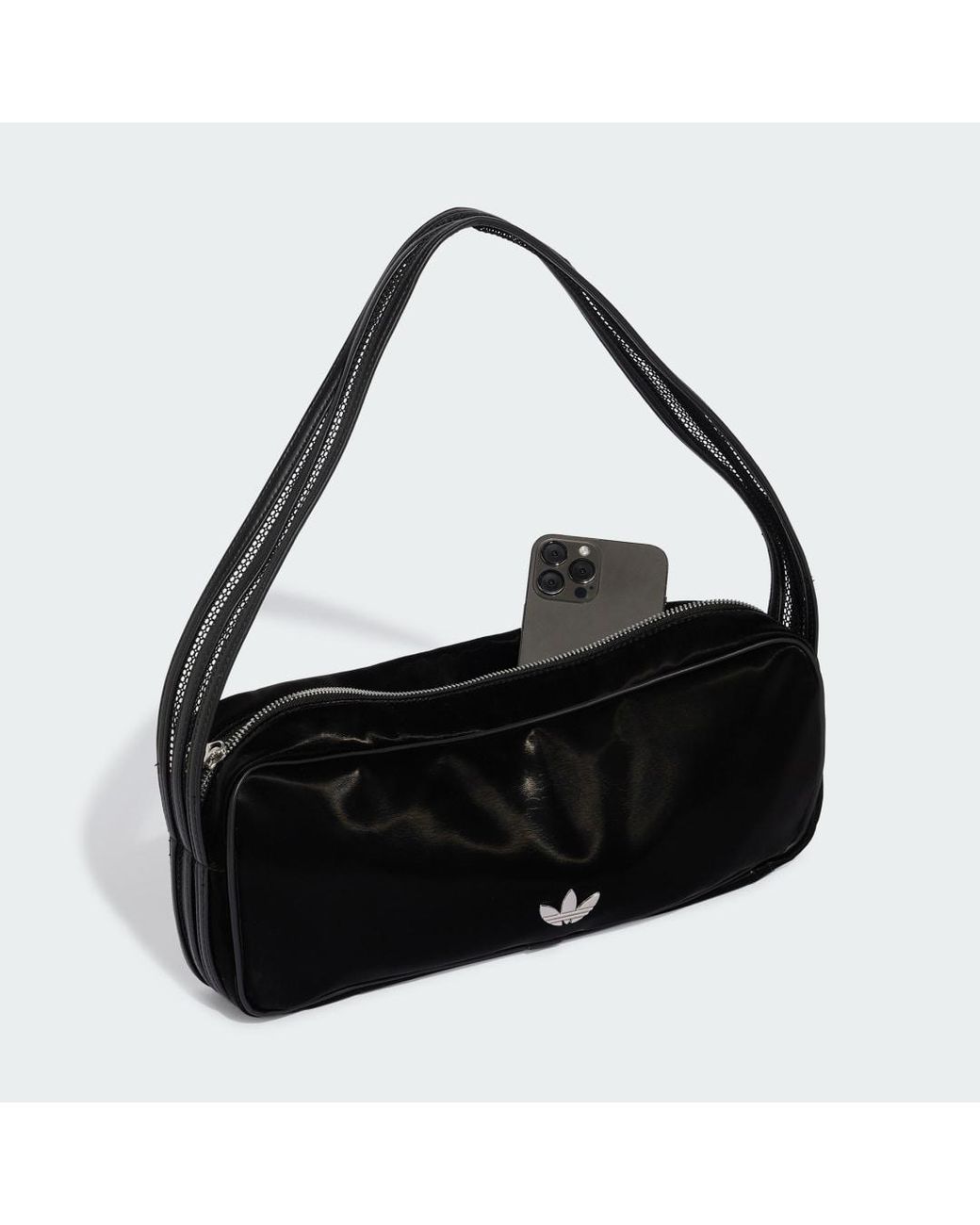 Adidas Black Premium Elongated Airliner Bag