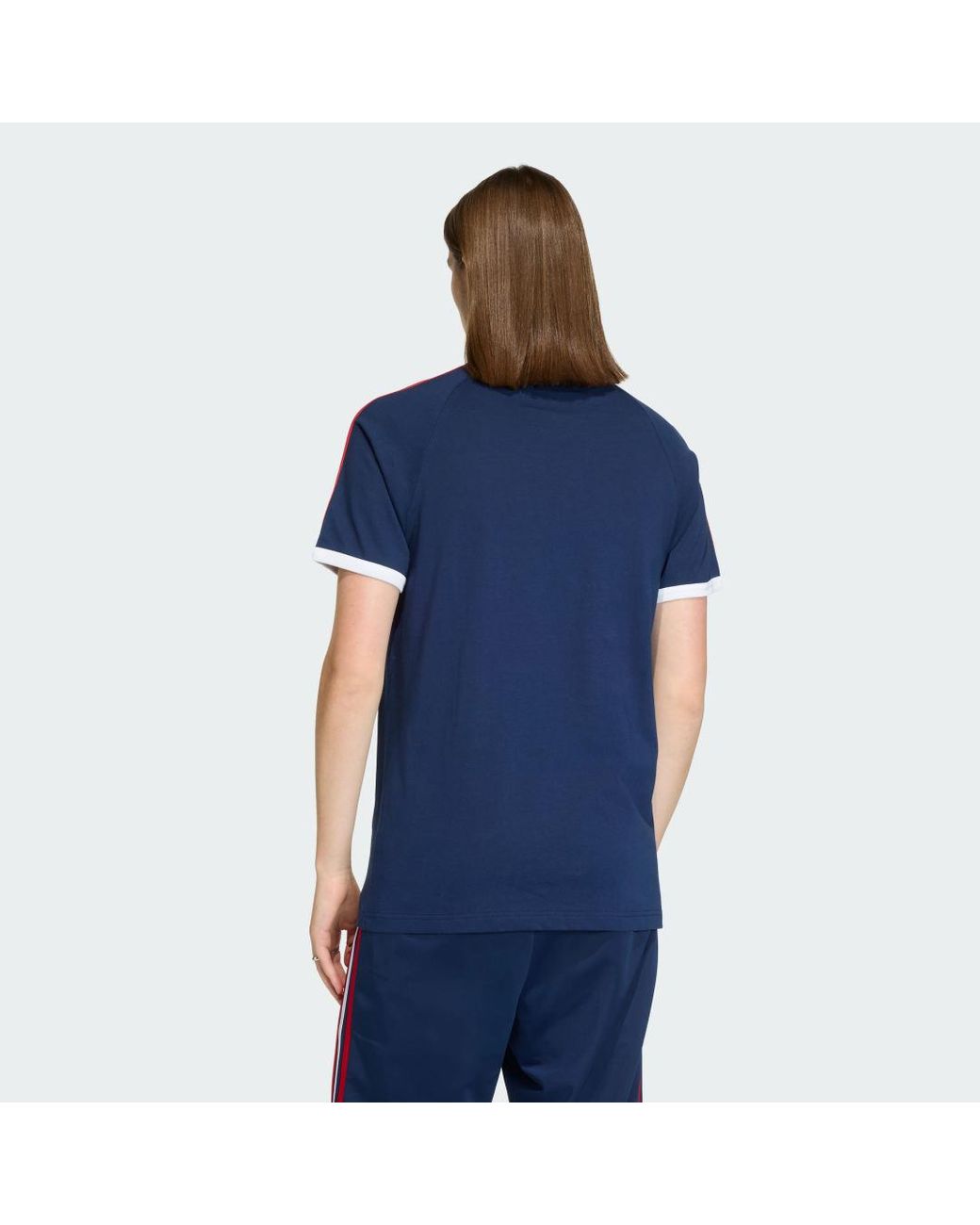 Adidas 3-Streifen T-Shirt in Blue für Herren