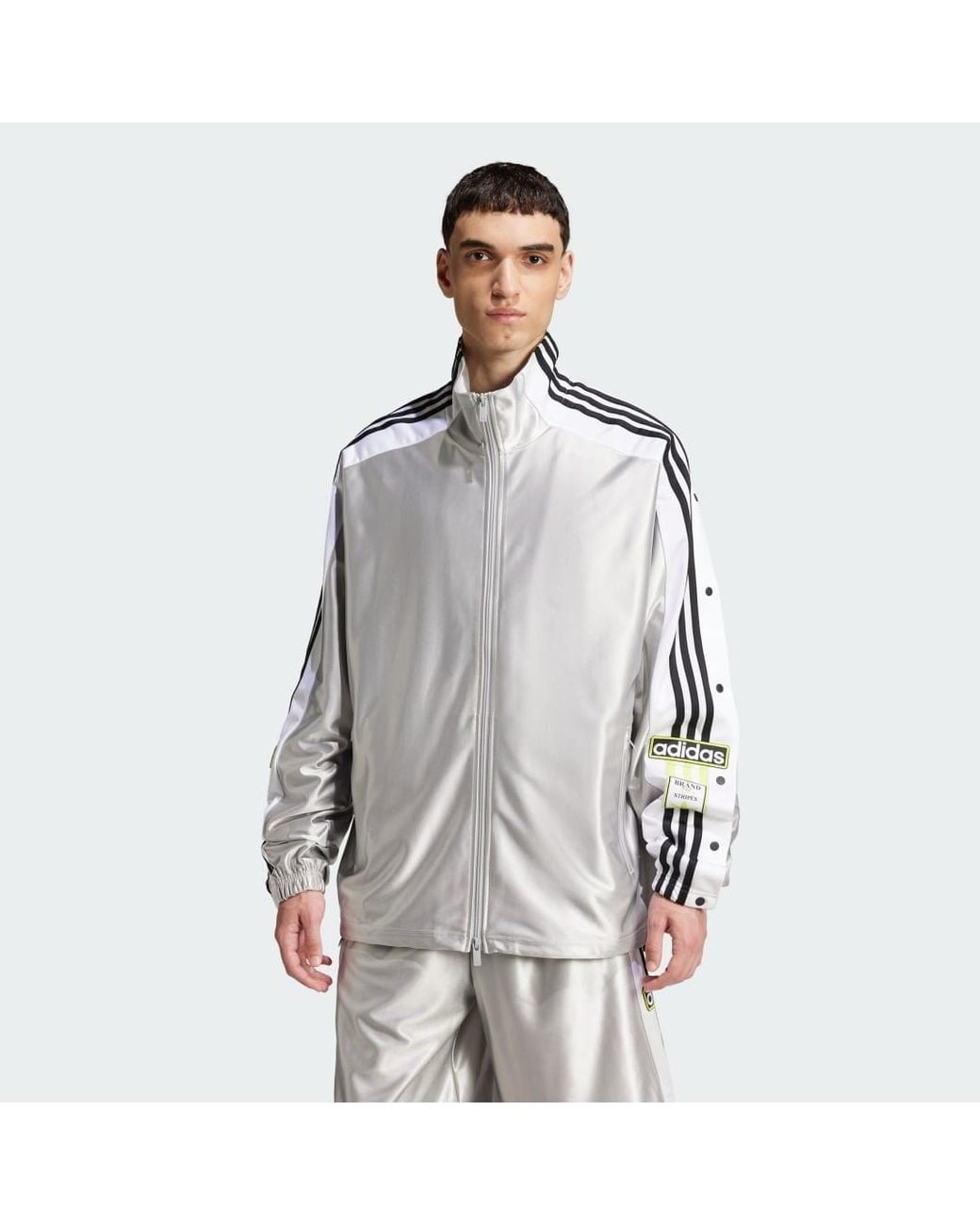 adidas Originals Adilenium Season 2 Megabreak Jacket in Grey for
