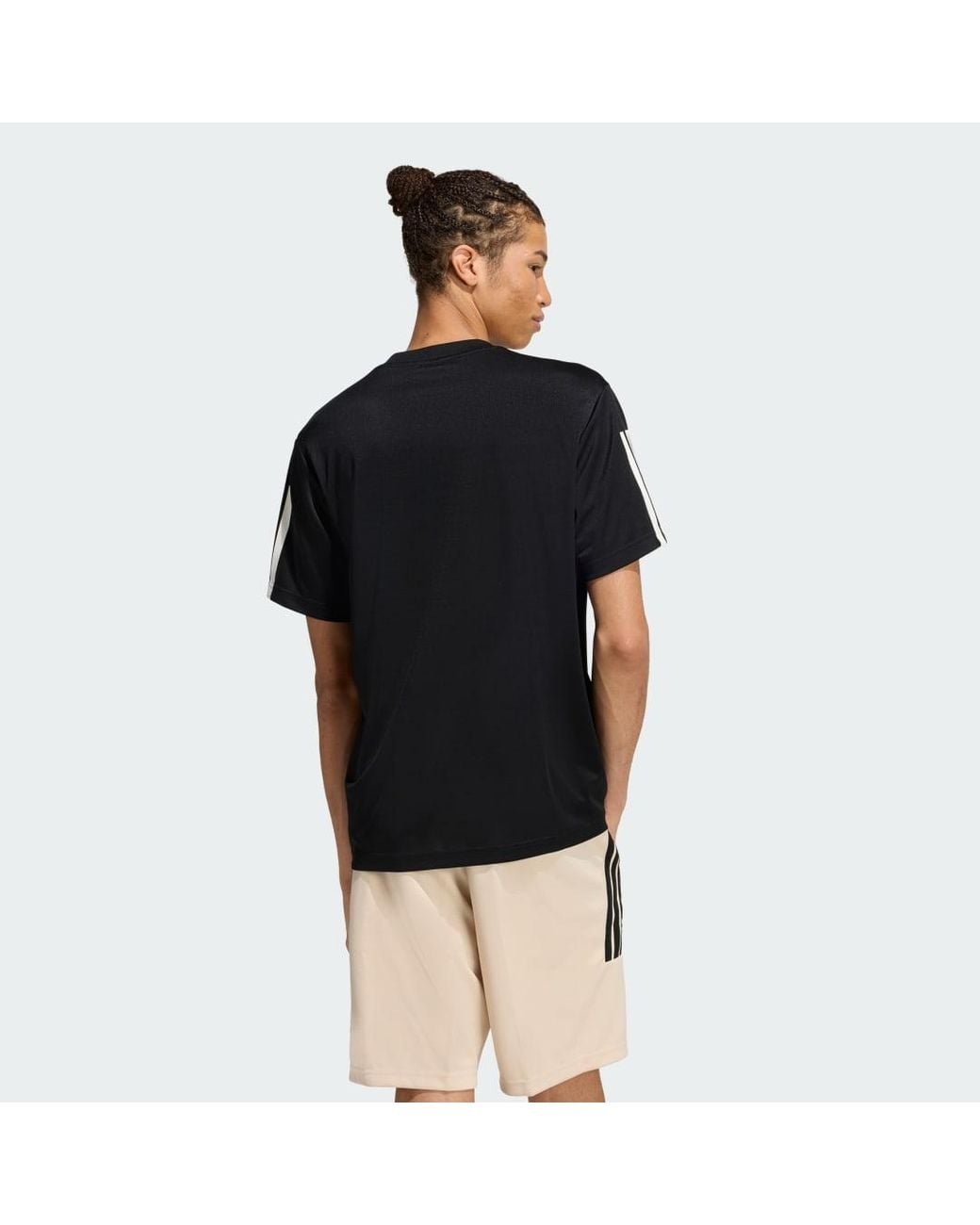Adidas Black House Of Tiro Wordmark T-Shirt for men