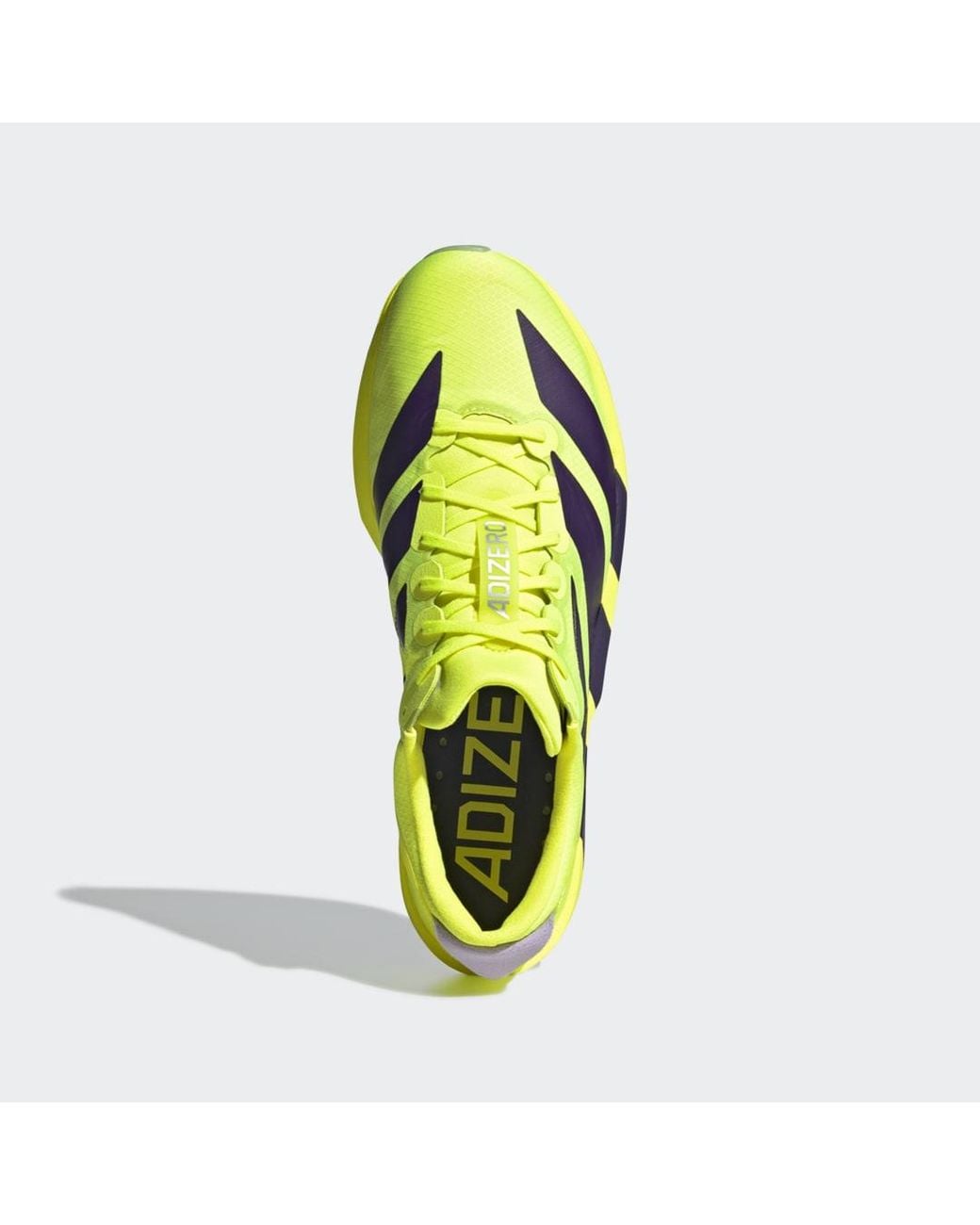 Adidas Yellow Adizero Adios 9 Running Shoes for men