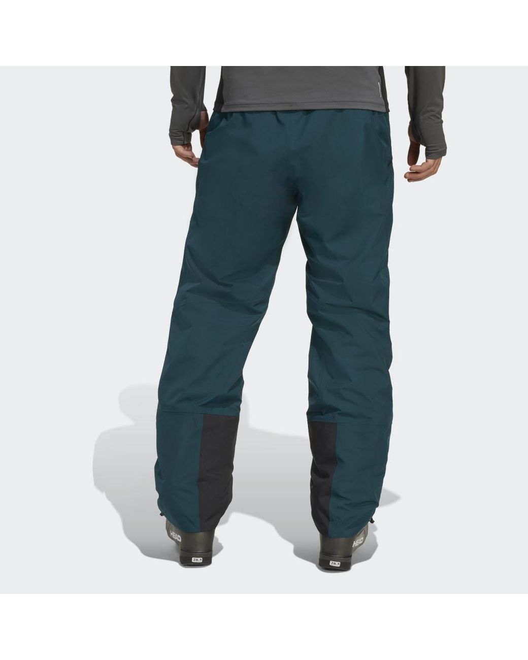 Adidas Blue Terrex Multi 2 Layer Climaproof Insulated Tracksuit Bottoms for men