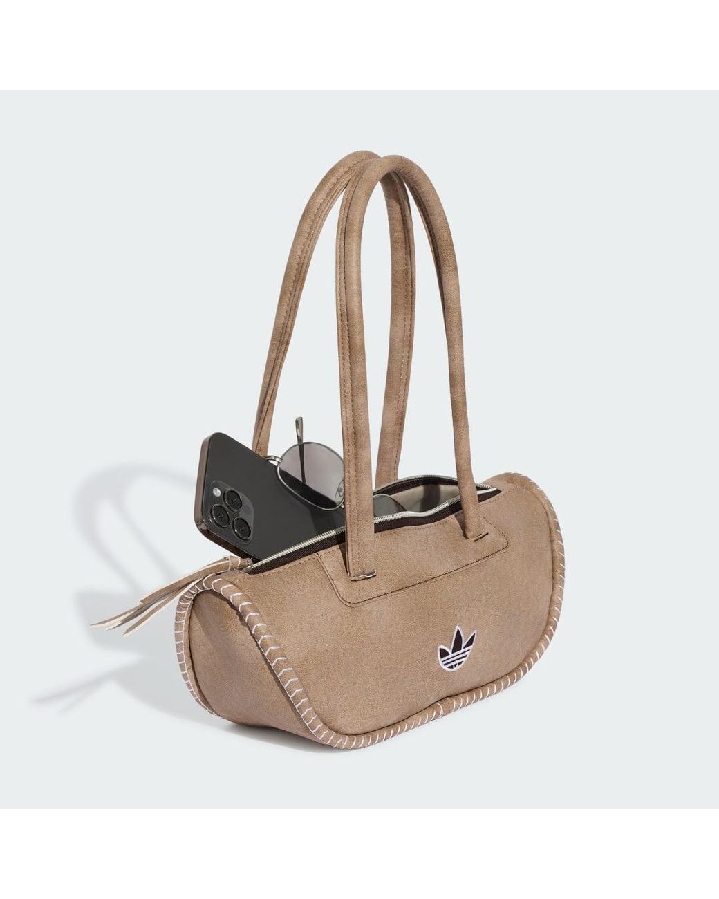 Borsa Da Bowling Allungata di Adidas in White