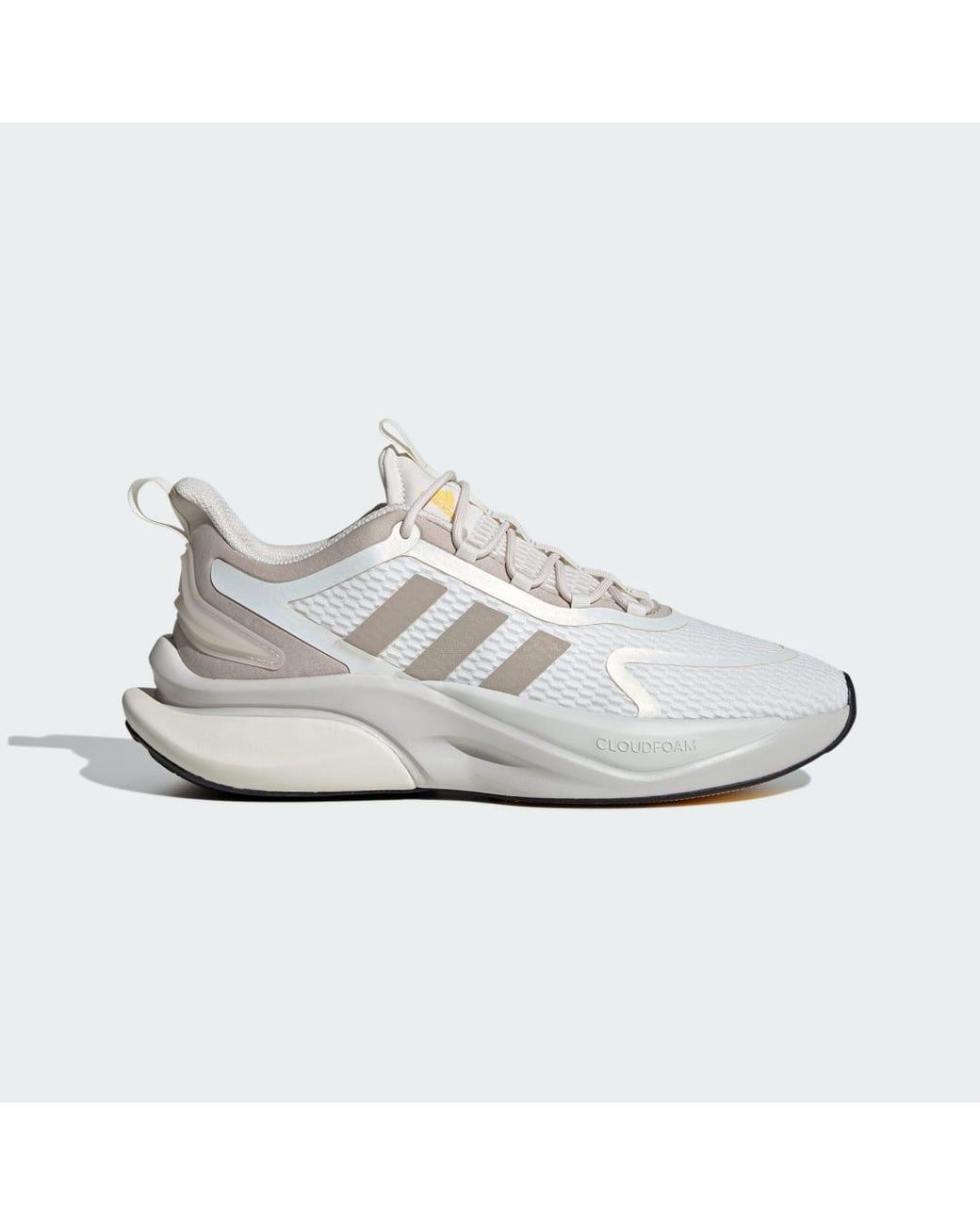 Adidas alphabounce white sales