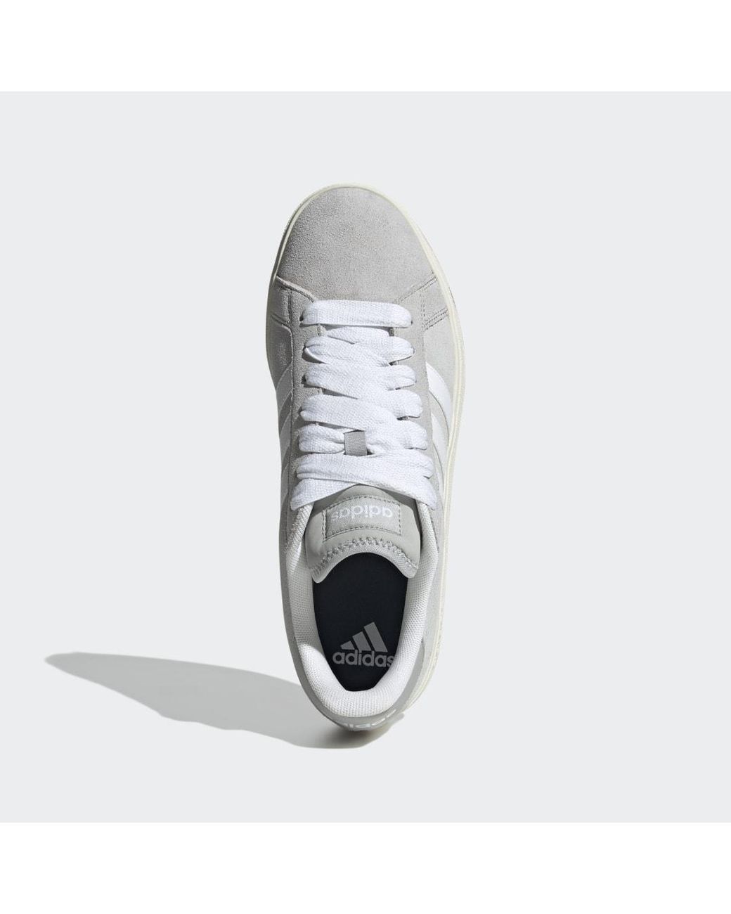 Adidas White Grand Court Base 00S Shoes