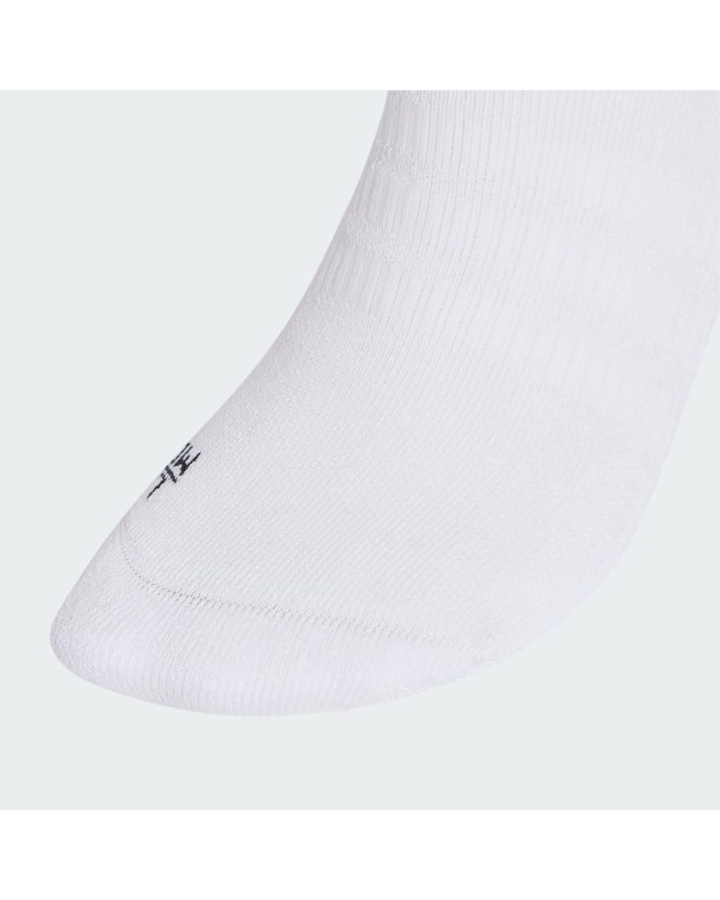 Adidas White Tennis Low Cut Socks Cushioned 1 Pair Pack