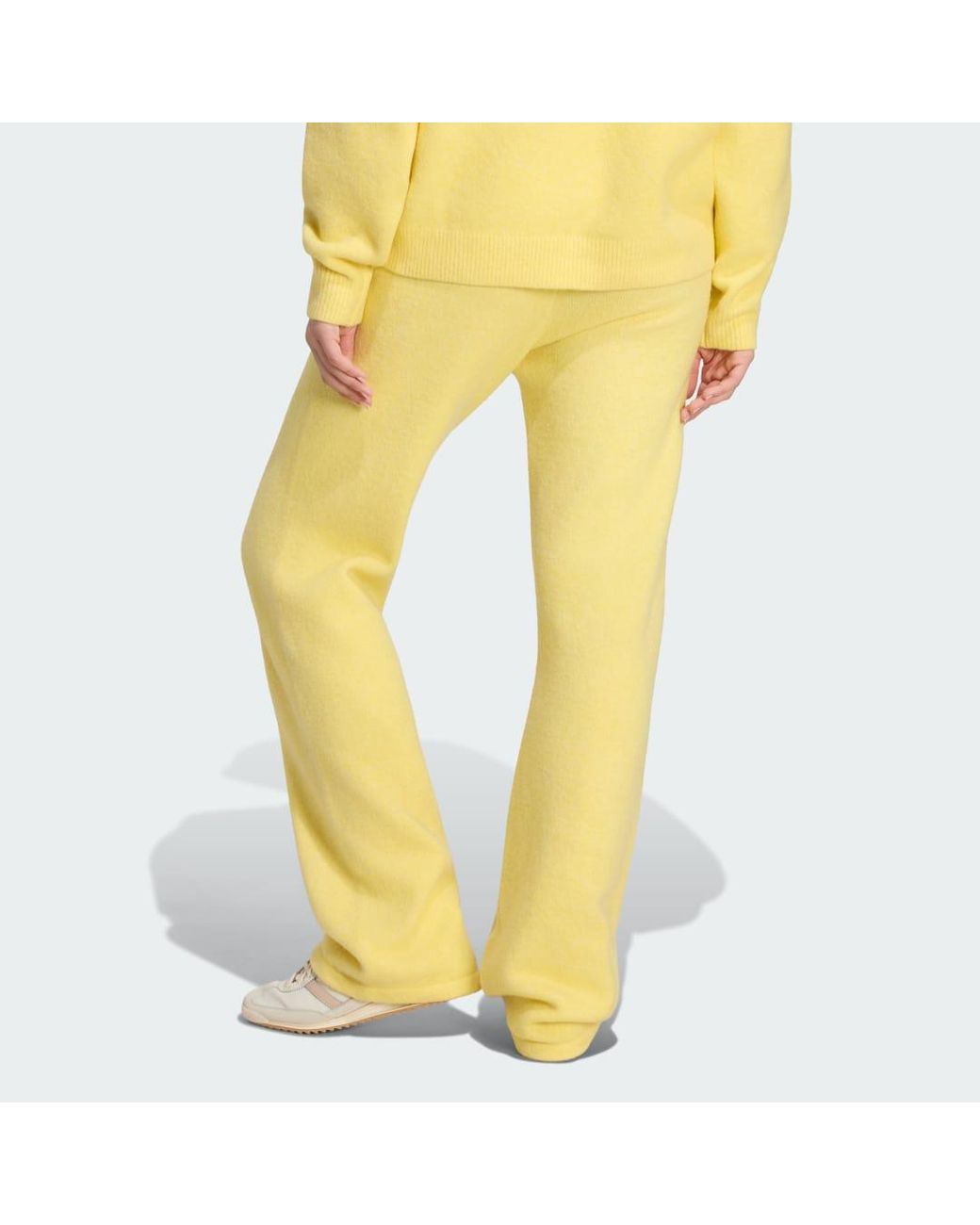 Adidas Yellow Originals Athletic Dept Knitted Joggers
