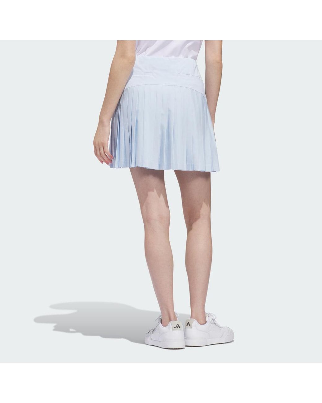 Adidas White Ultimate365 Tour Pleated Skirt