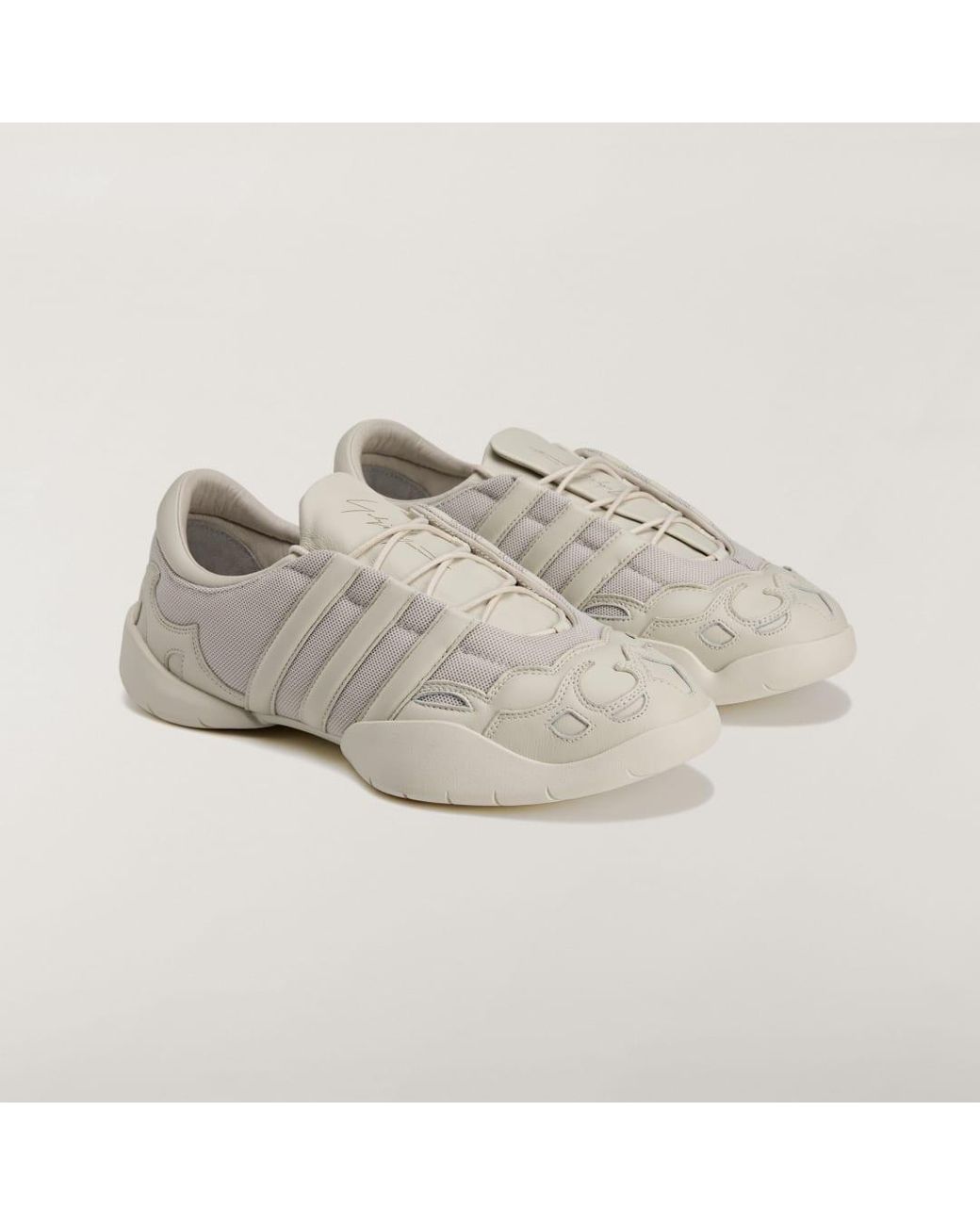 Adidas White Y-3 Regu 2002 Shoes