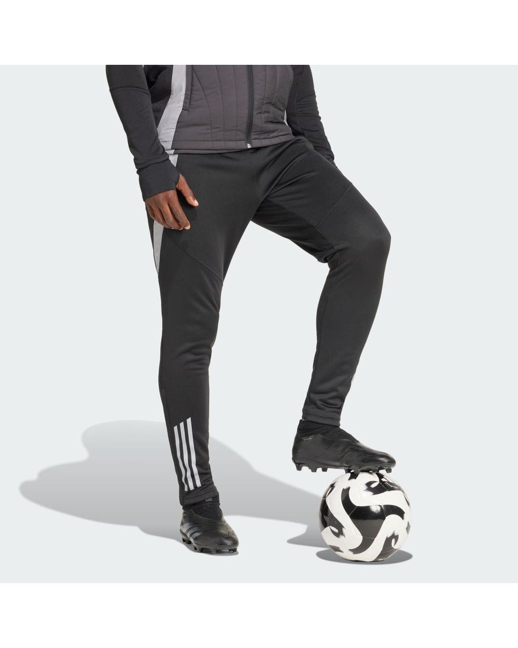 Adidas Black Tiro 24 Competition Winterized Tracksuit Bottoms for men