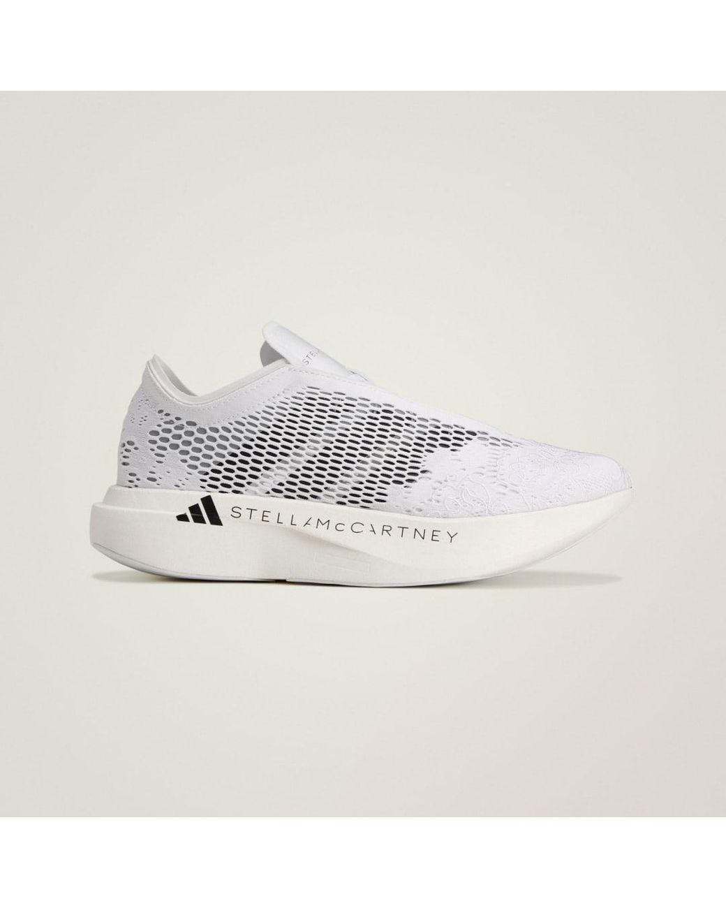 Adidas White By Stella Mccartney Adizero Evo Sl Shoes