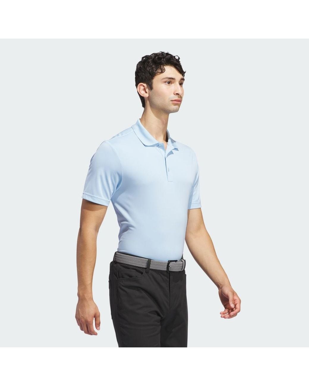 Adidas Blue Core Performance Primegreen Polo Shirt for men
