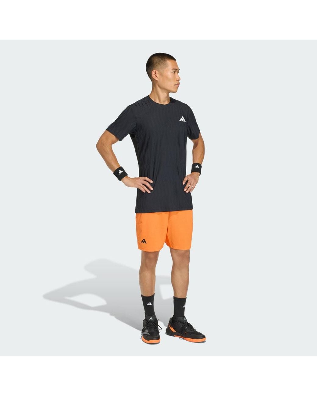 Adidas Blue Tennis Climacool+ Airchill Freelift T-Shirt for men