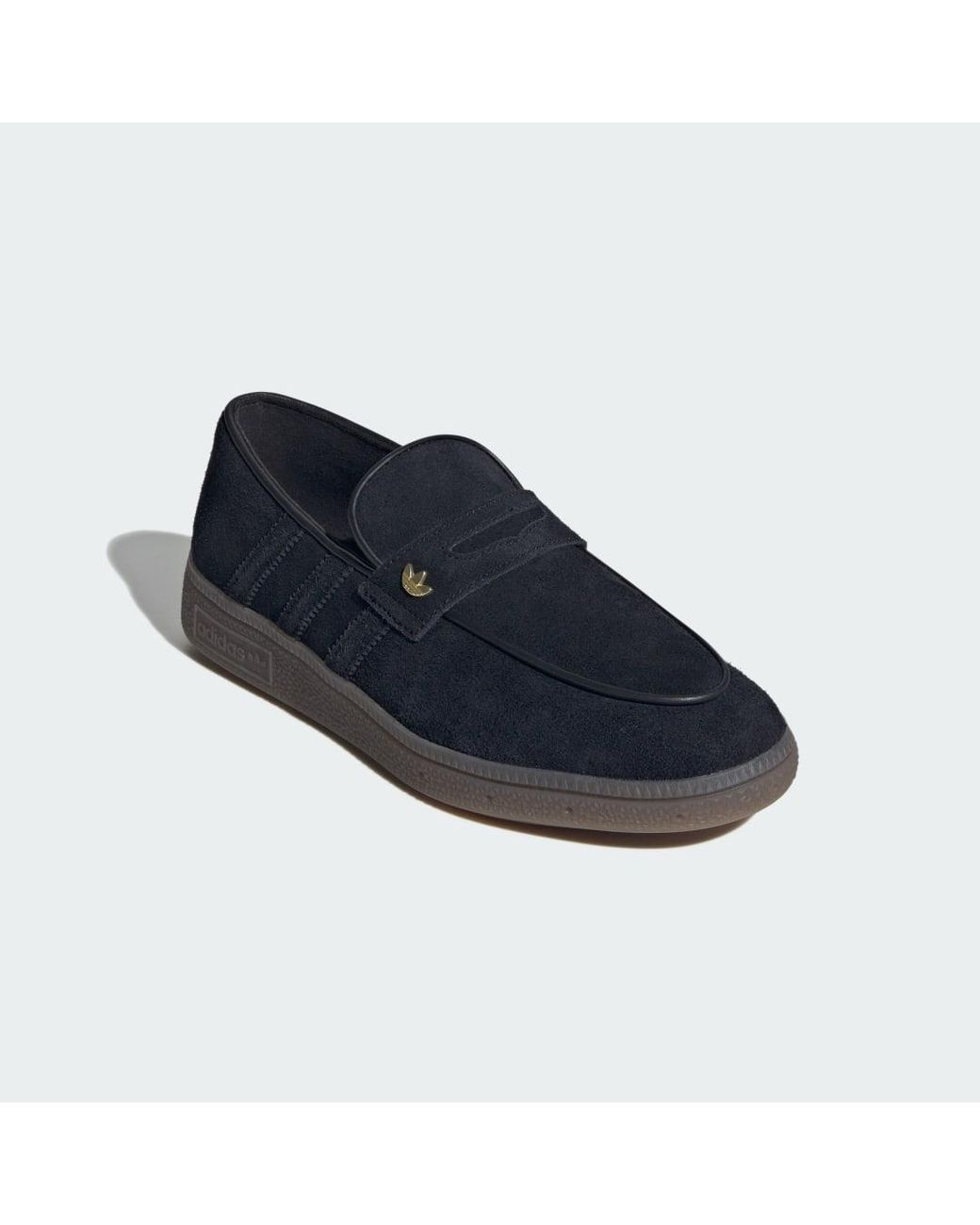 Adidas Blue Handball Spezial Loafer Shoes