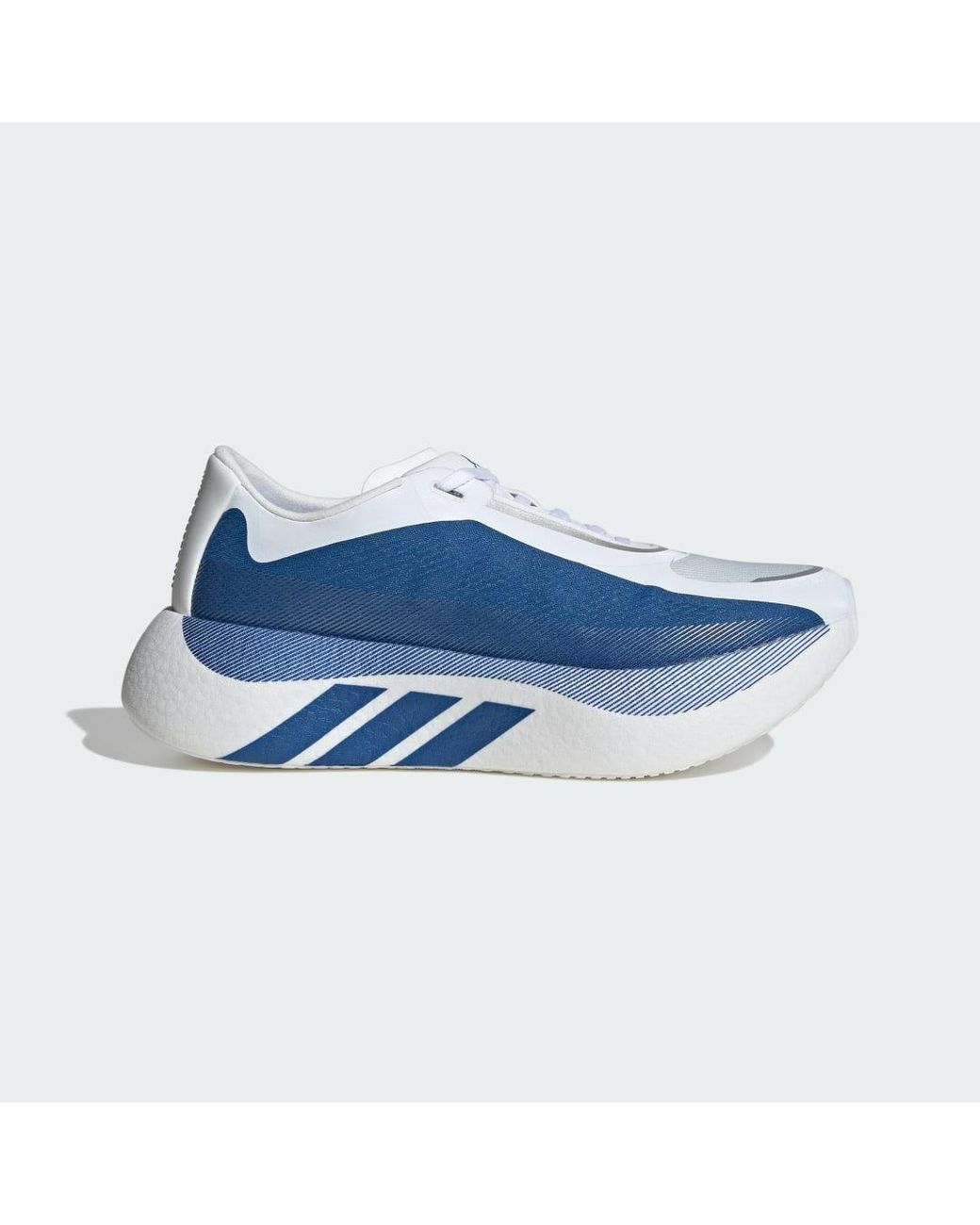 Adidas Blue Hyperboost Edge Running Shoes for men