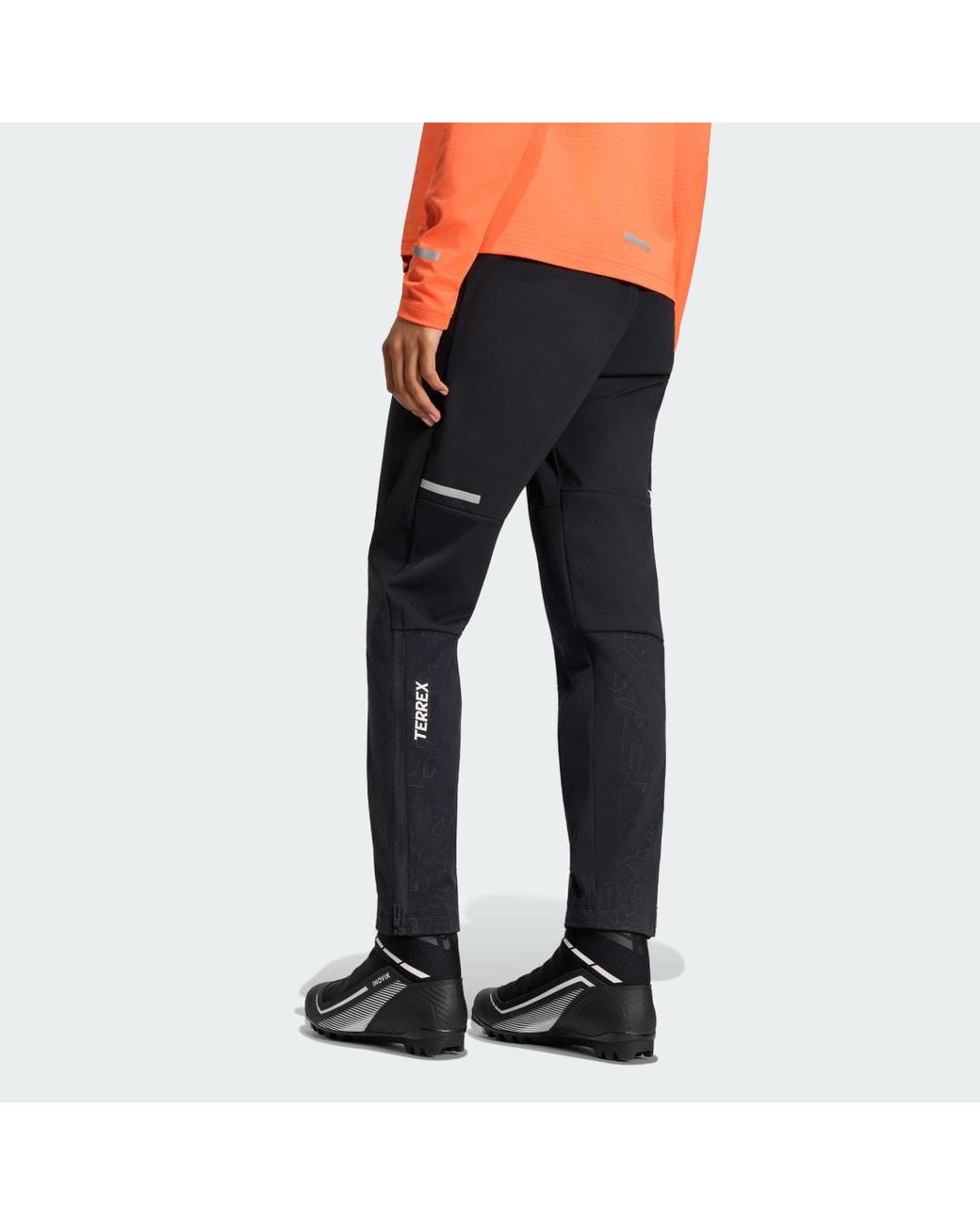 Adidas Blue Terrex Xperior Cross-Country Ski Softshell Joggers