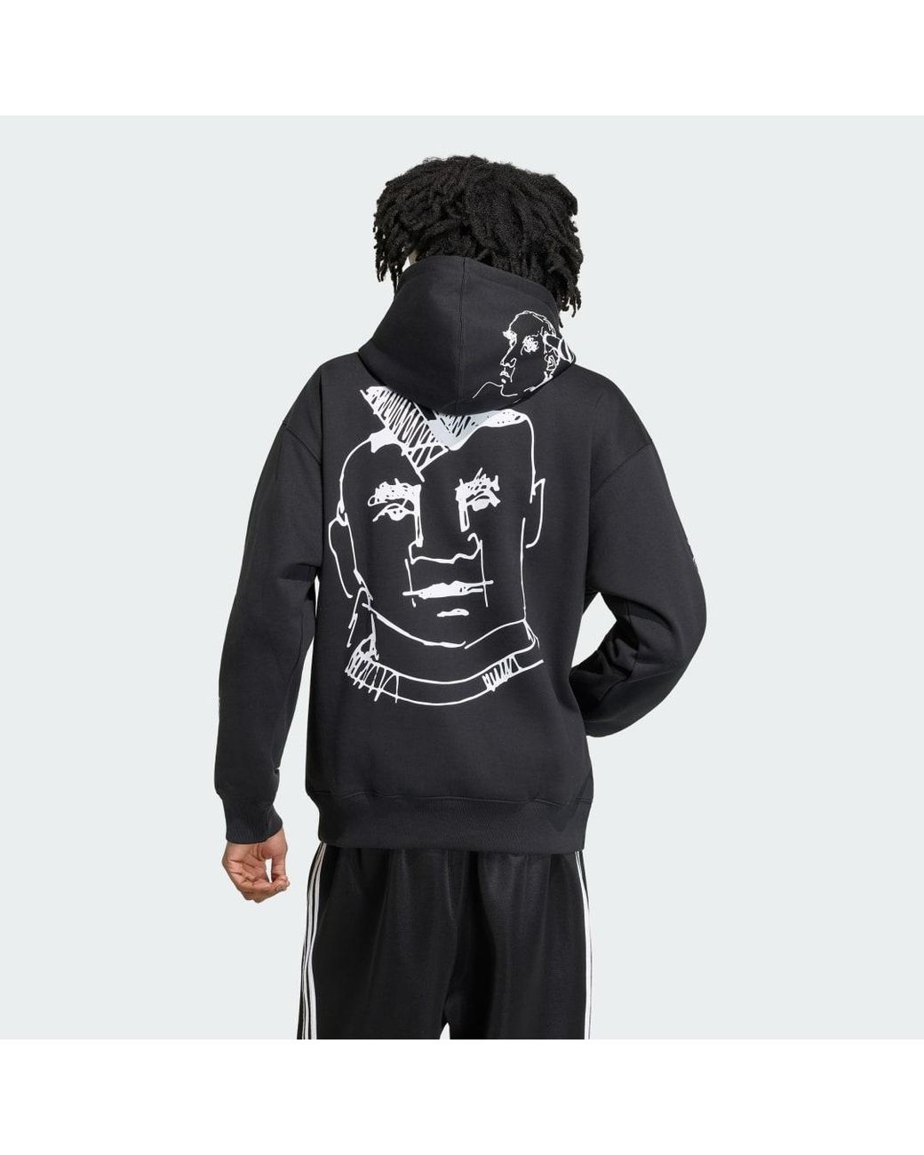 Adidas Black Peter Moore Hoodie for men