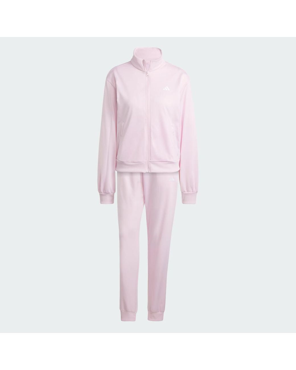 Adidas Pink Essentials Feel Cozy Track Suit