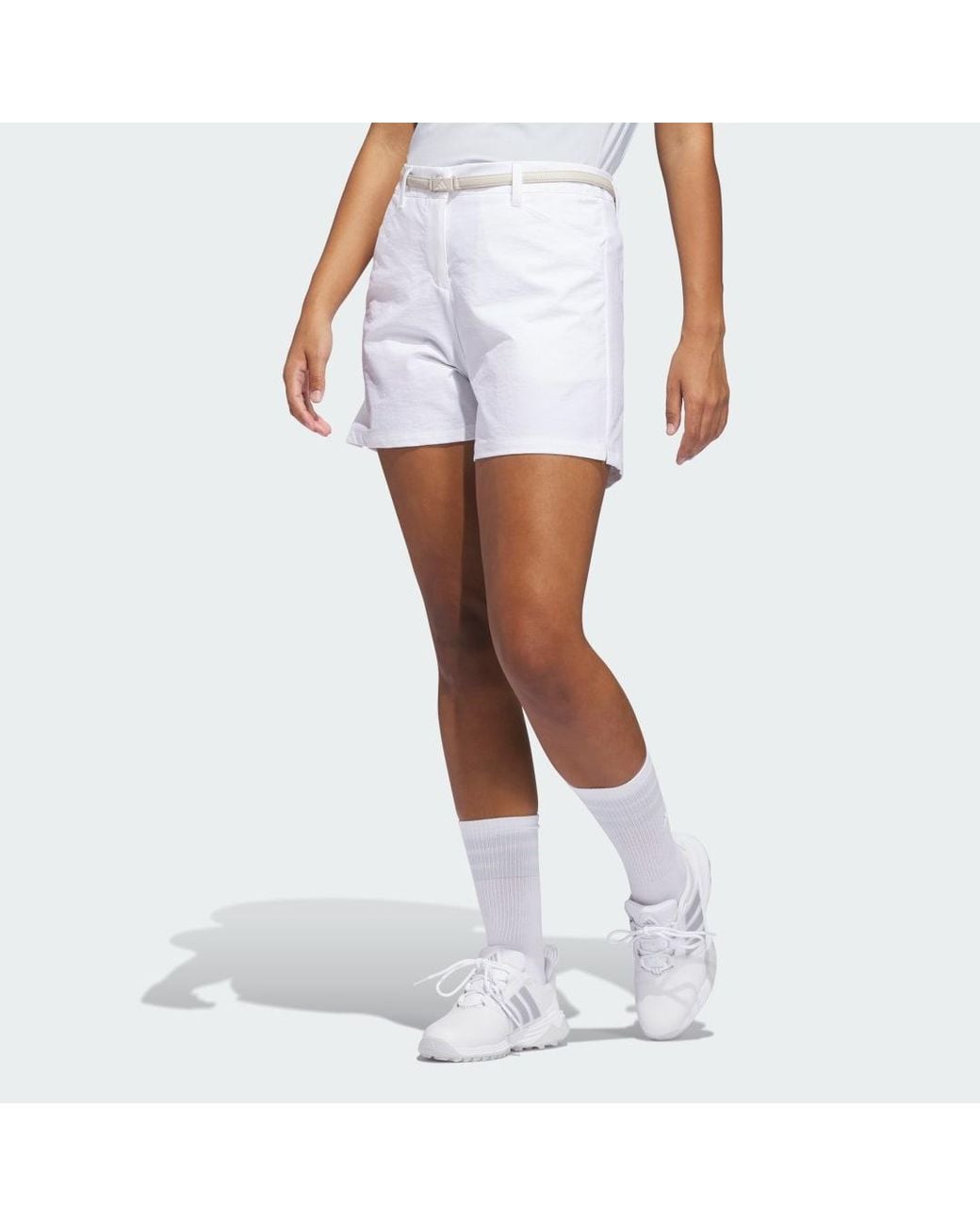 Adidas White Ultimate365+ Twistweave 5-Inch Shorts