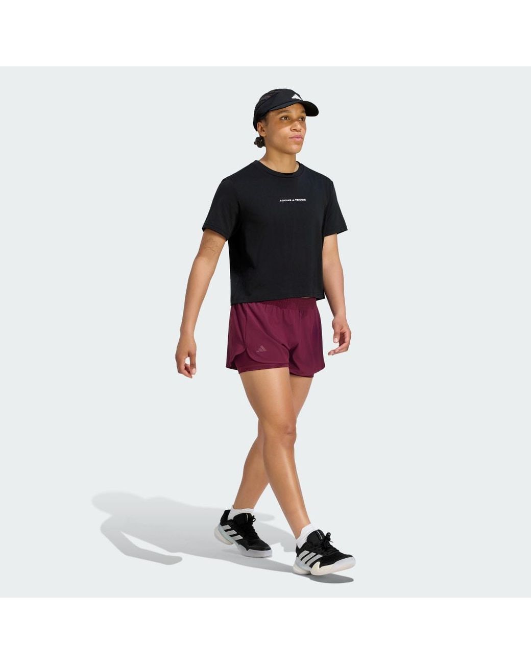 Adidas Black Tennis Culture Graphic T.Shirt