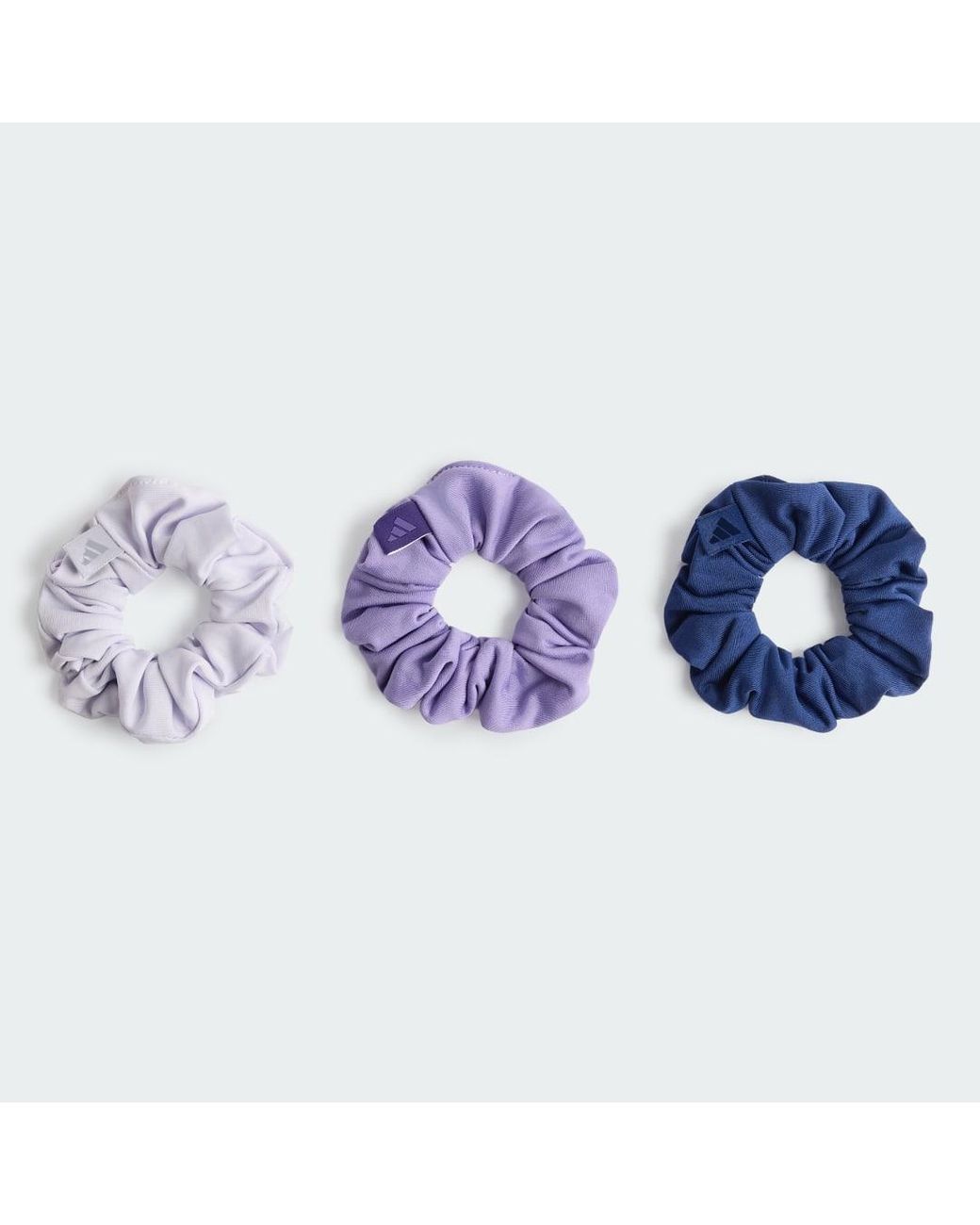 Adidas Blue Scrunchies 3Pp