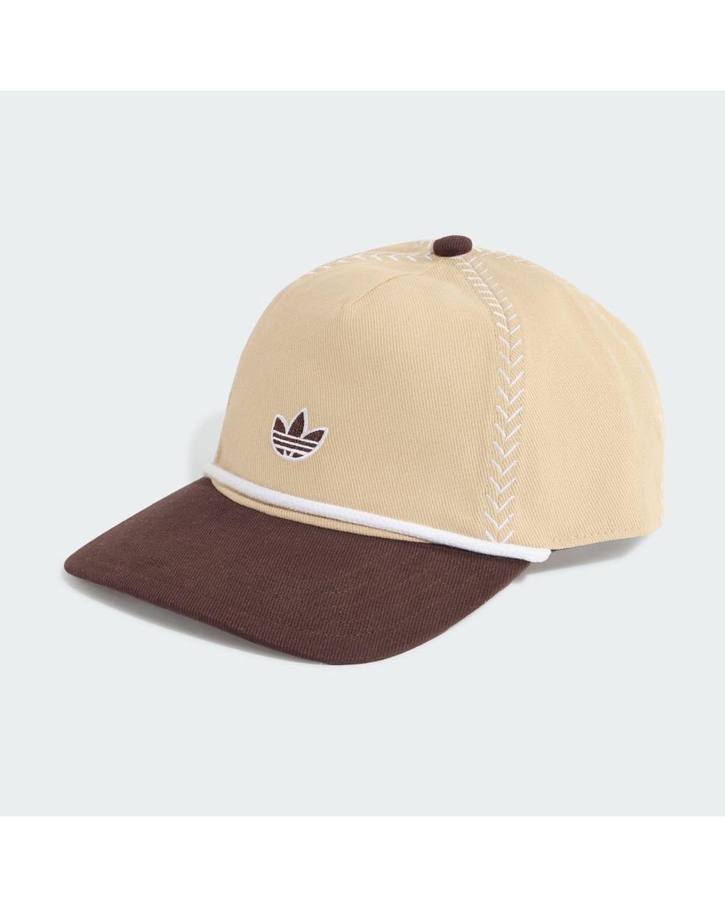 Gorra Dad Con Cordón Adidas de color Brown