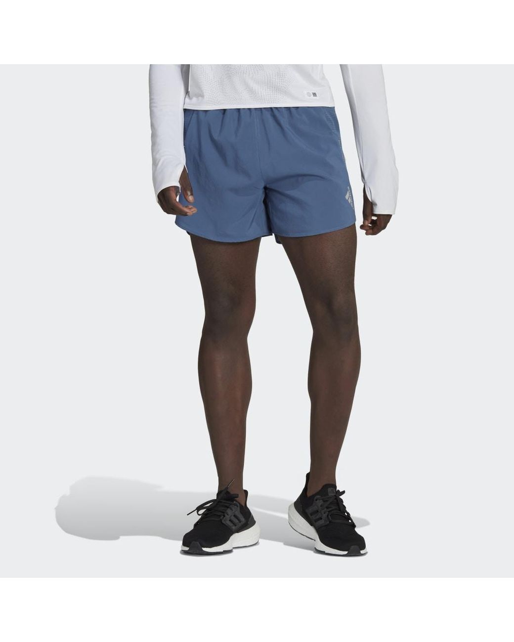 Herren Bekleidung Kurze Hosen Freizeitshorts adidas Synthetik Designed 4 Running Shorts in Blau für Herren 