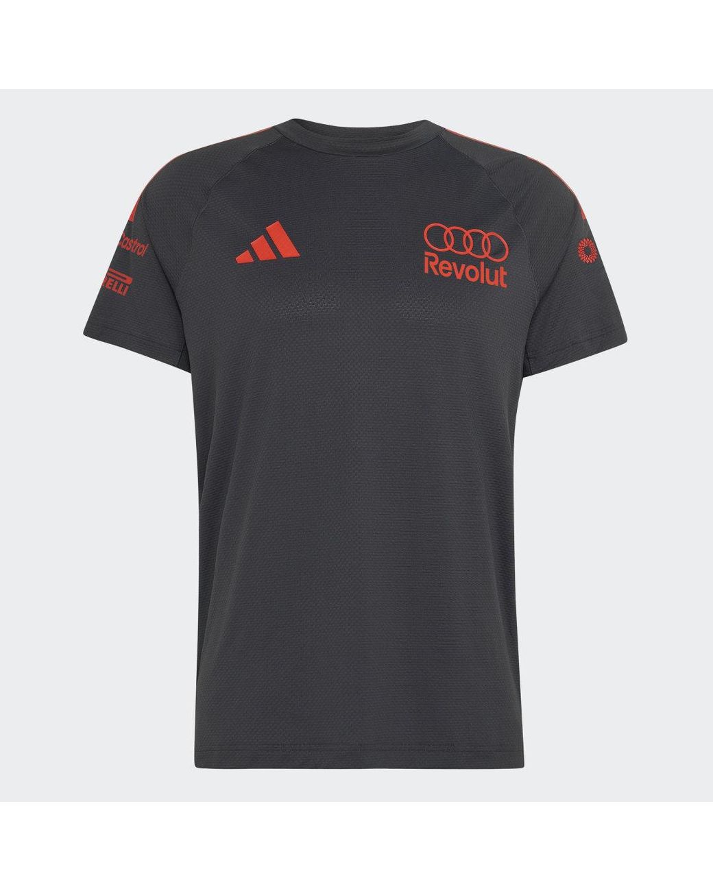 Adidas Gray Motorsport Audi Revolut F1 Team Mechanics Jersey Ke9100 for men