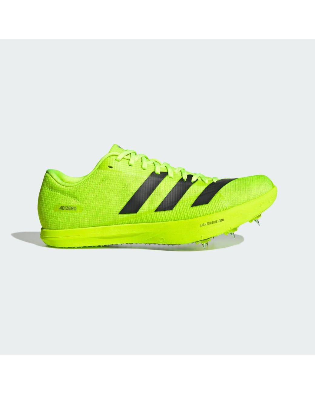 Adidas Yellow Adizero Long Jump Shoes