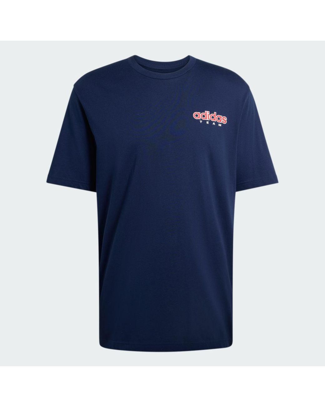 Adidas Originals Blue Gfx Tee for men