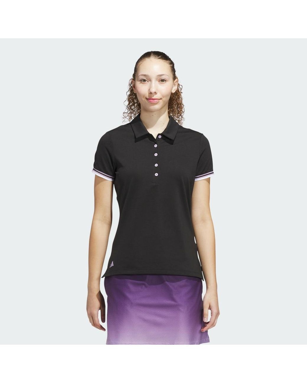 Adidas Originals Black Ultimate365 Short Sleeve Polo Shirt