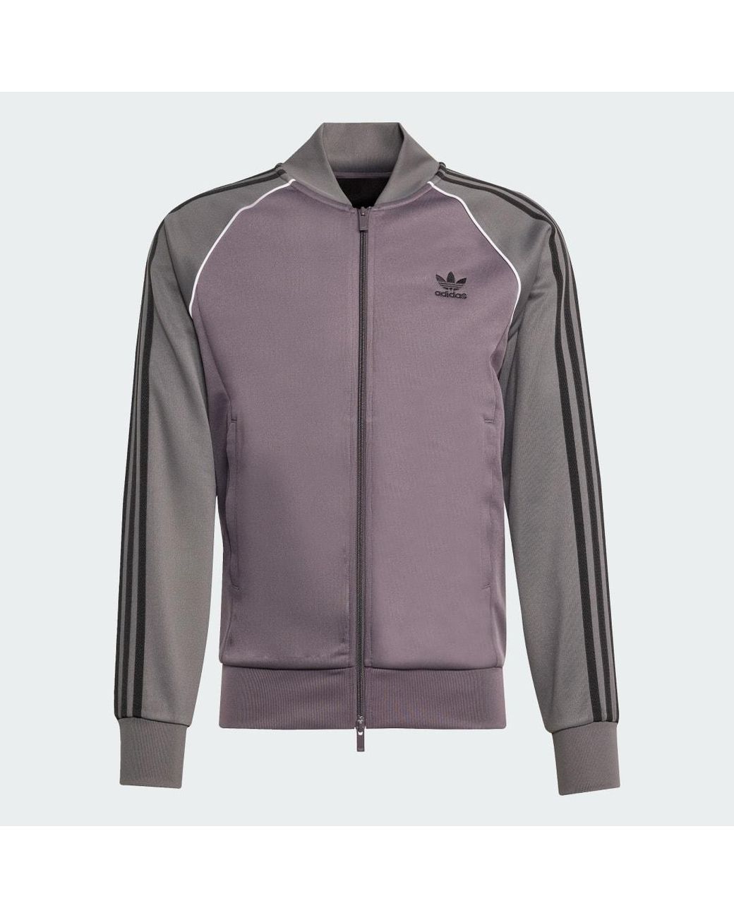 Adidas Purple Adicolor Classics Sst Track Jacket for men