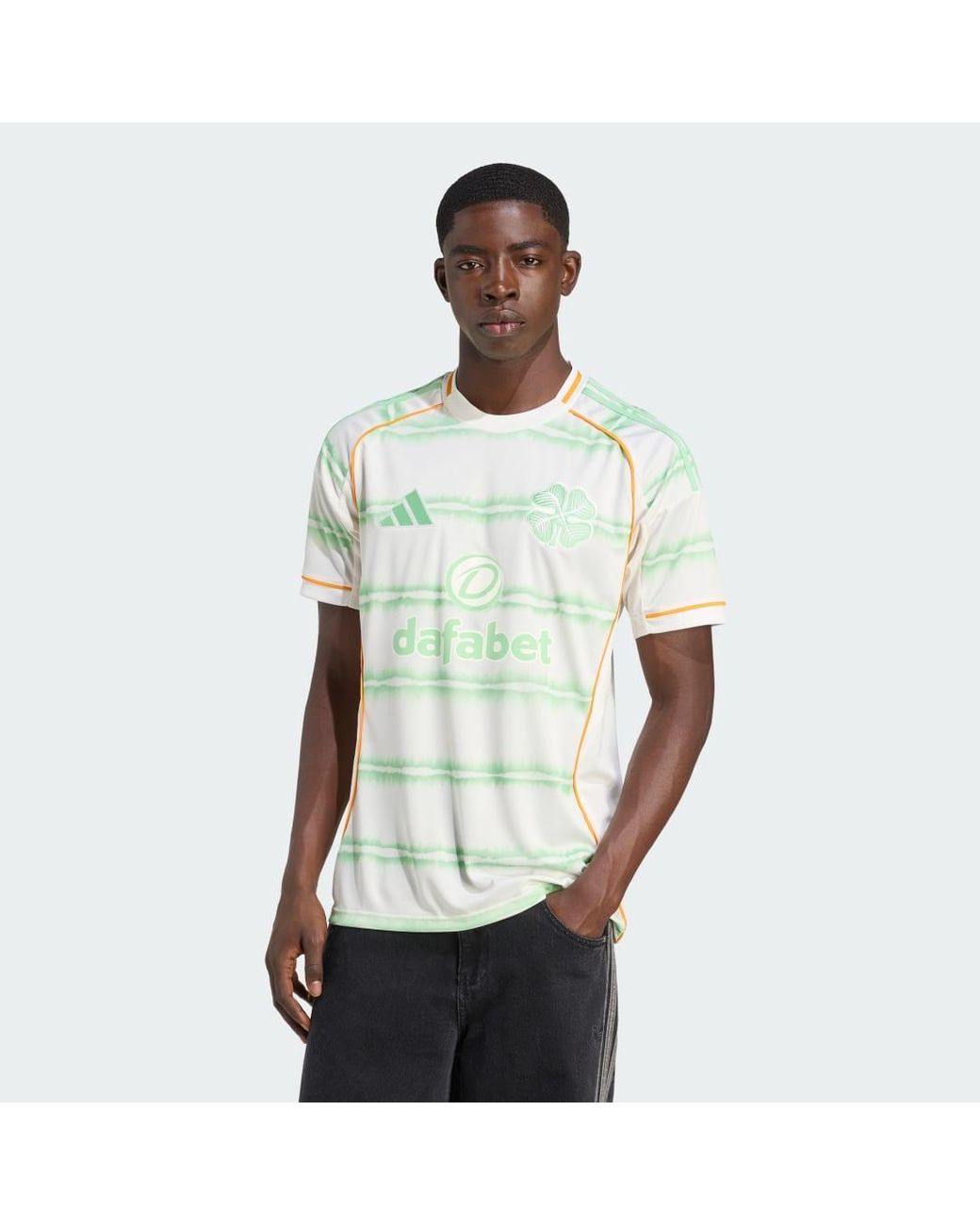 Adidas Green Celtic Fc 25/26 Third Jersey for men