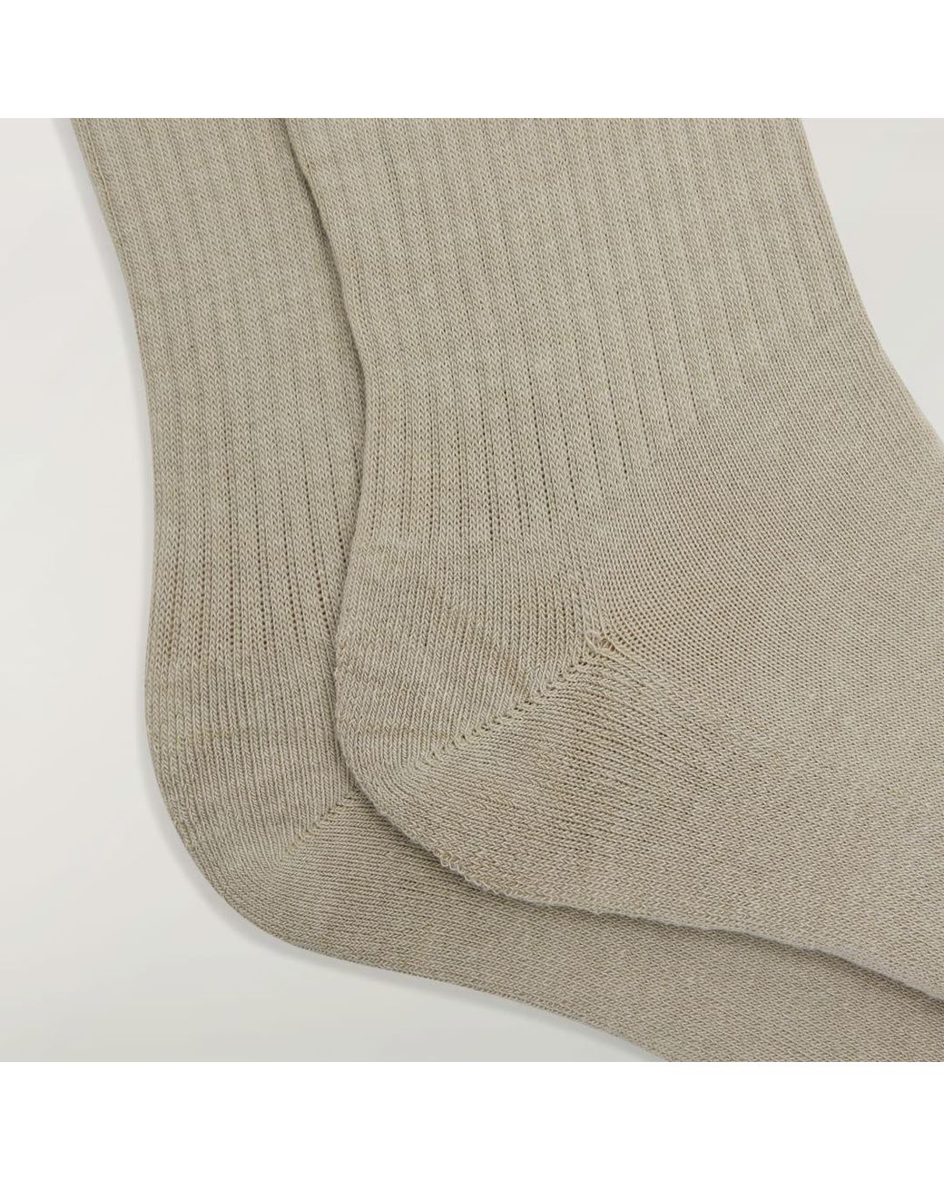 Adidas White Y-3 Stripes High Socks