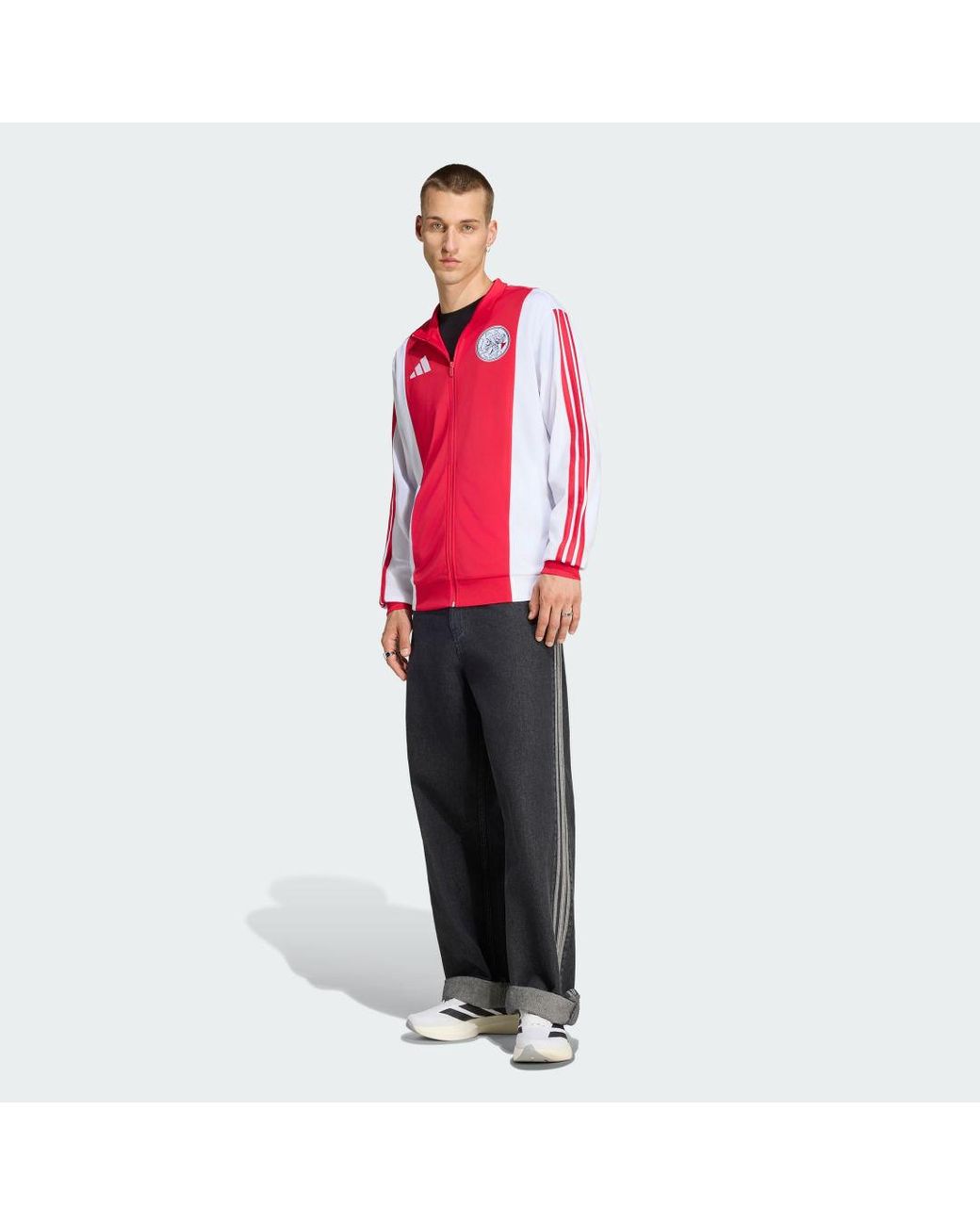 Adidas Red Ajax Amsterdam Dna Track Top for men