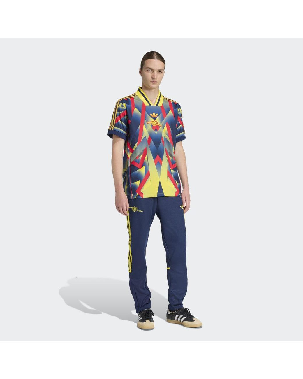 Adidas Blue Arsenal Fc Lfstlr Track Pant for men