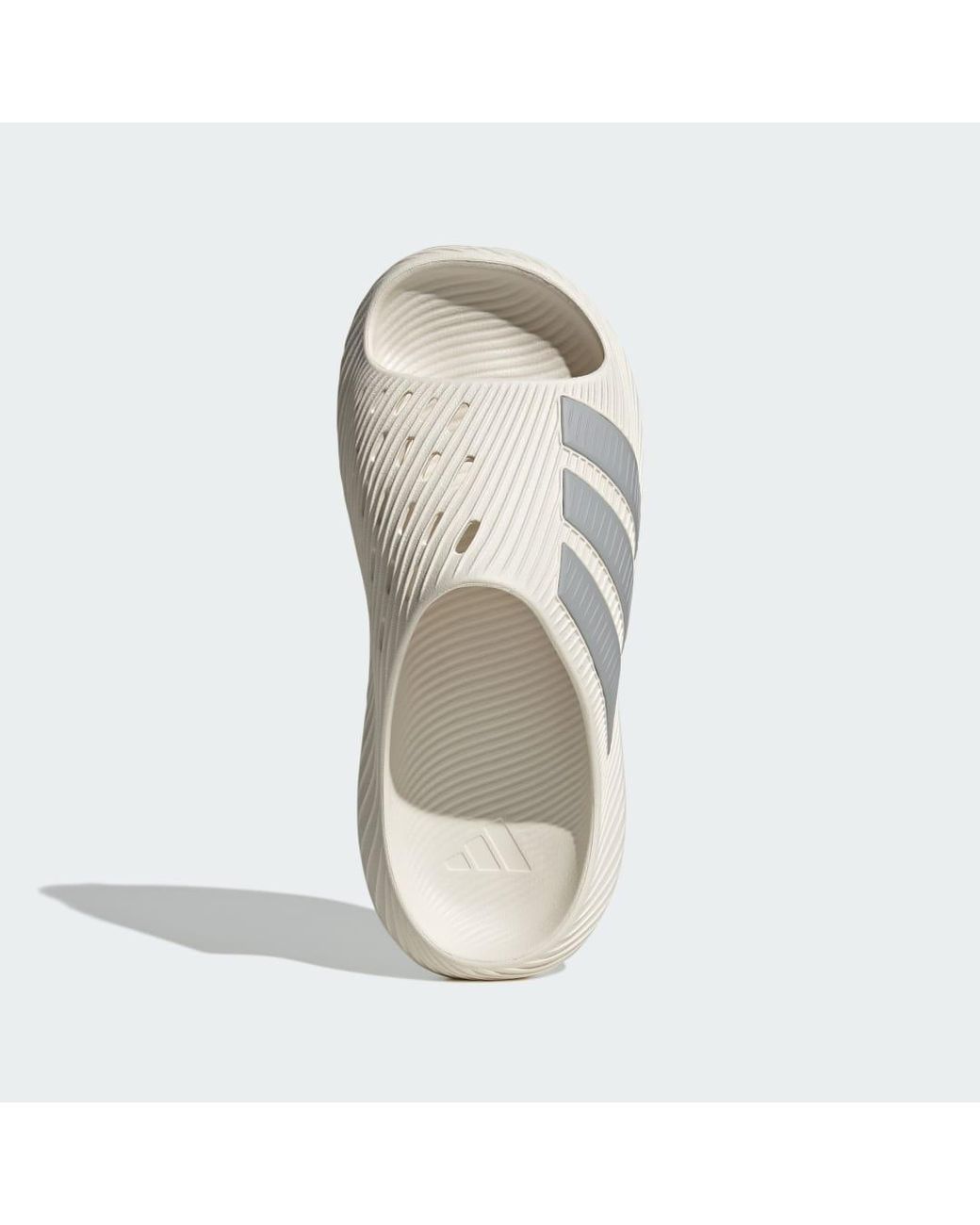 Adidas White Purechill Slides for men