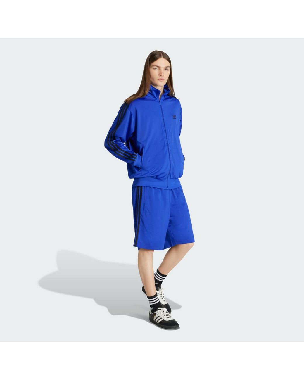 Adidas Blue Adicolor Classics Firebird Track Top for men