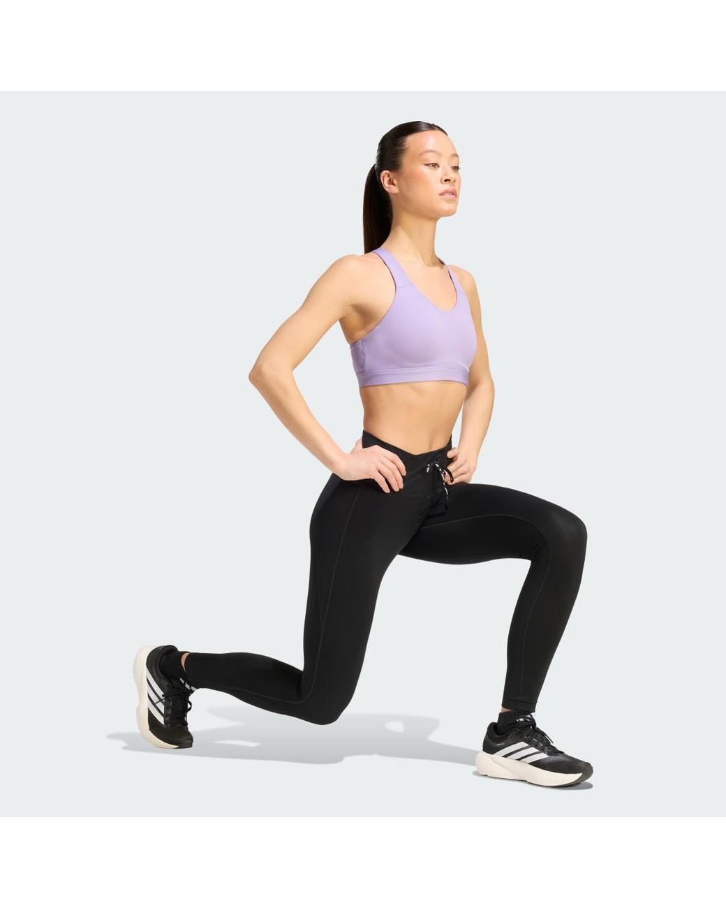 Adidas Black Run Essentials Winterized Full Length Leggings