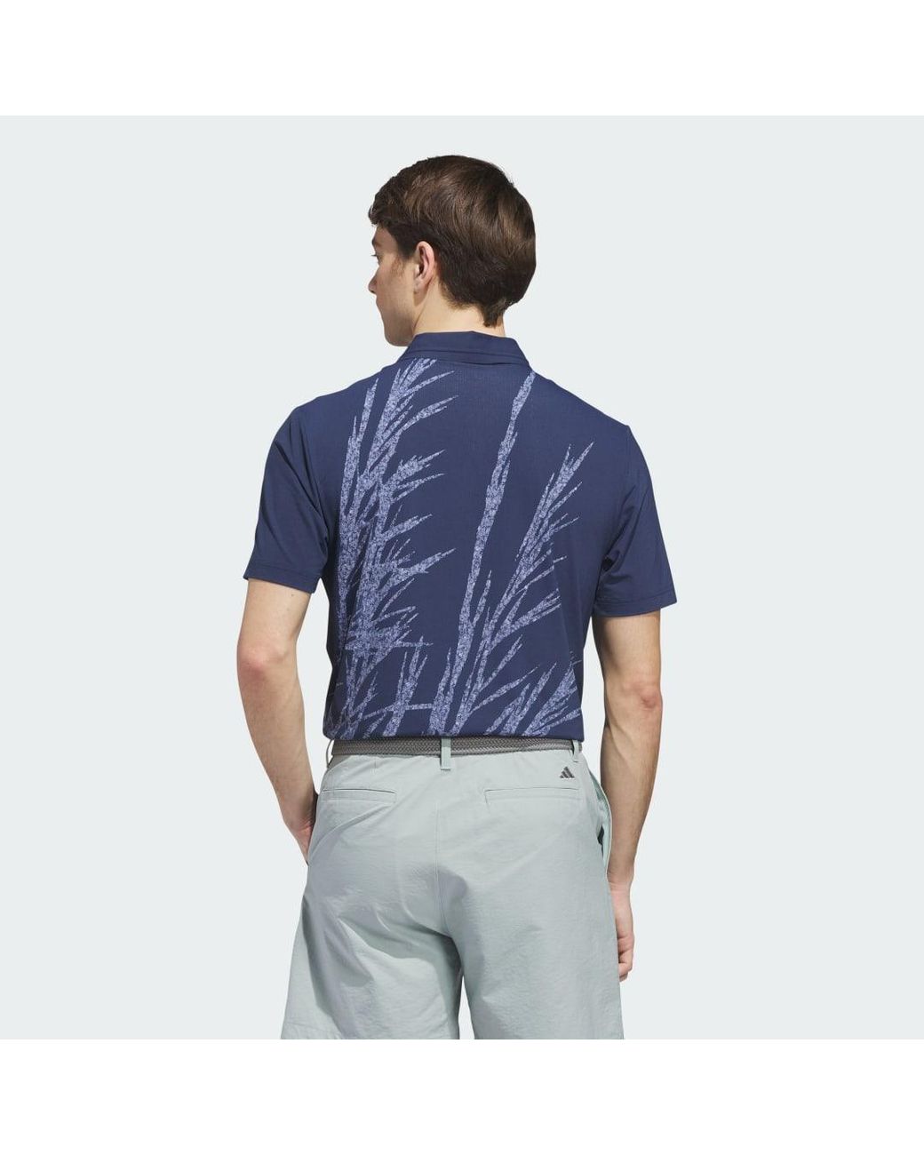 Adidas Blue Golf Ultimate365 Tour Cool Feeling Fescue Polo Shirt Ks5778 for men
