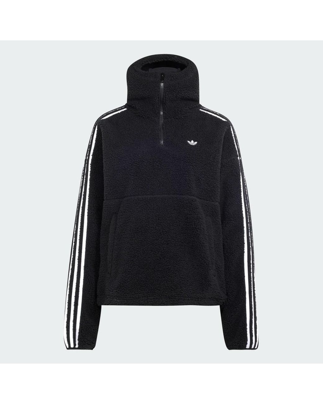 Adidas Black Originals By Jennie Fleece Hoodie Jacket