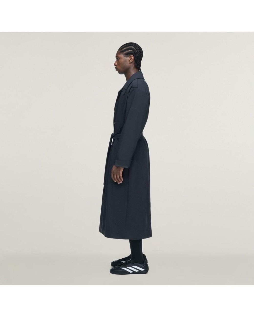 Adidas Blue X Entire Studios Uniform Trenchcoat for men