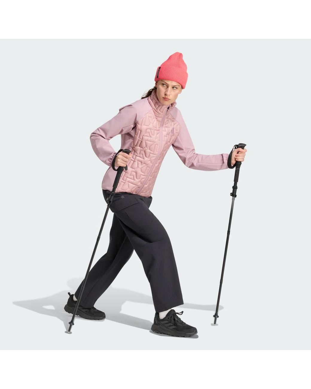 Adidas Pink Terrex Xperior Primaloft Loose Fill Hybrid Jacket